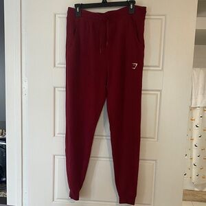 Gymshark Red Joggers